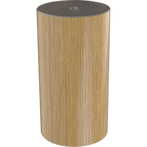 Colonne de lavabo OASIS, diffuseur LED, ø 400x745mm, chêne Alabama