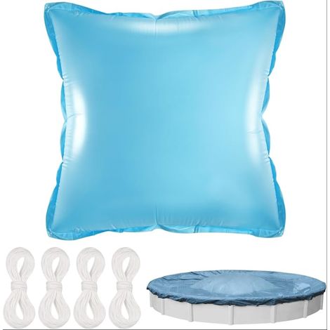 Coussin Hivernage Piscine Hors Sol, 120 CM, Ballon Hivernages Piscines Hors Sol, Protéger Piscines Hiver Carré (1/5)
