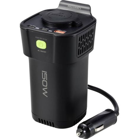 VOLTCRAFT Inverter MSW 150-12 Car - A forma di portabicchieri (1/5)