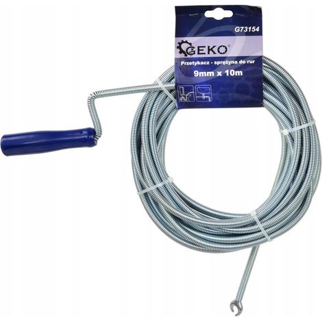 Sturalavandini a molla per tubi 9 mm x 10 m (5/6) (1/3)