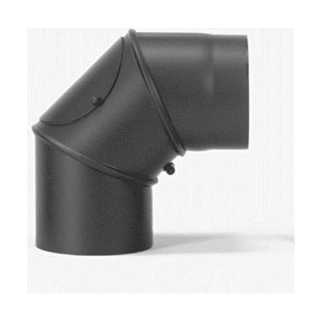 FIREFIX RD150/SET RD150/B-Tubo a Gomito, Nero (1/2)