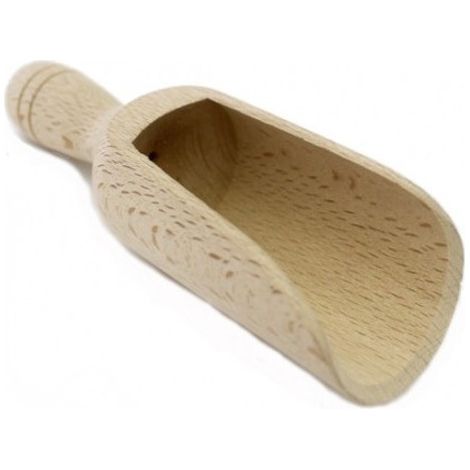 Panetta sessola in legno di faggio 10 cm. Ideale per farina, cereali, sale, caffè