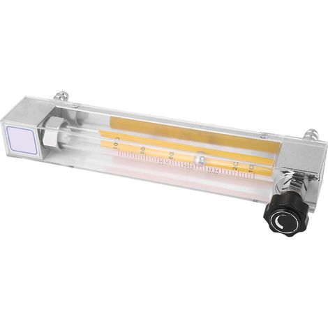 Débitmètre de liquide LZB-10 avec rotor en verre résistant à la corrosion pour liquides acides et alcalins (10–100 l/h) (1/5)