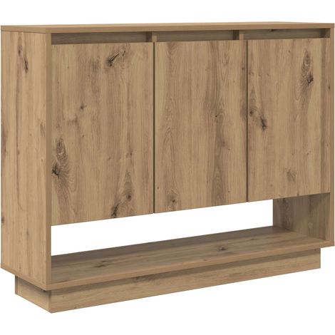 Maison Exclusive - Aparador Roble artesanal 97 x 29 x 75 cm Mader