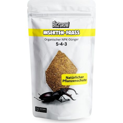 Bio2Grow Insekten Frass 400 Gramm - Natürlicher Bodenaktivator (1/5)