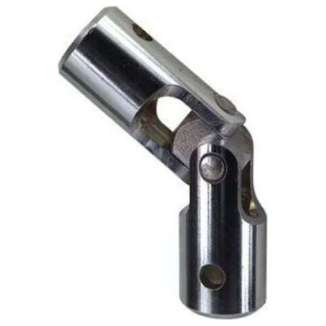 Genouillère articulation pour volet roulant 12 mm – Acier nickelé durable – Installation facile sur tiges et tringles 12 mm