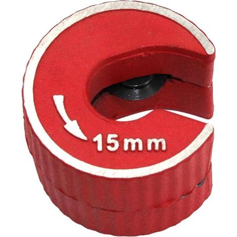 Coupe-tubes professionnel portable spécialement conçu pour tuyaux en cuivre de 15 mm, outil de précision pour la coupe de tubes de cuivre de diamètre standard 15 mm (1/4)