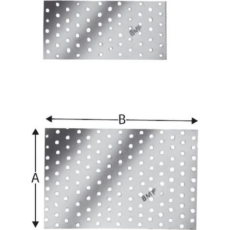 Simpson Lochblech 60 x 140 x 1,5 verzinkt (1/3)