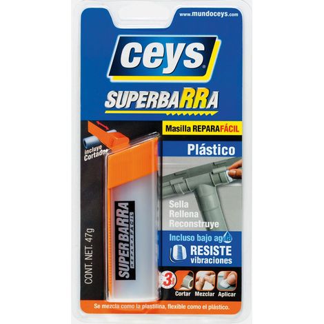 RÉPARATEUR ÉPOXY BARRE PLASTIQUE