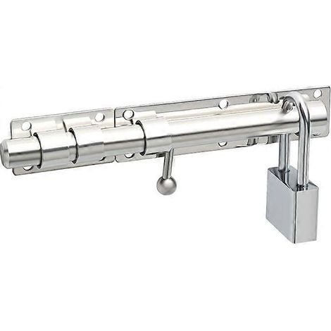 Serrure à barillet coulissant pour porte extérieure (1/4)