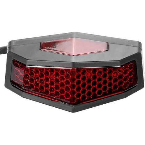 5-in-1 LED-Motorradbeleuchtung: Blinker, Bremslicht, Rücklicht, Kennzeichenbeleuchtung, Universal, Rot