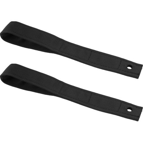 2 pièces UTV poignée de porte sangle de traction ceinture tissu Oxford ajouter un style de protection remplacement pour Maverick X3 MAX tous les modèles 2017-2025 noir (1/5)
