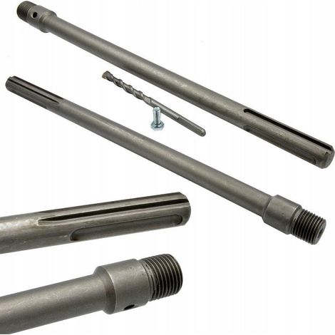 Geko Adaptateur SDS MAX 350 mm métallique durable (1/3)