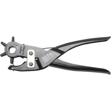 PINZA FUSTELLA FUSTELLATRICE OCCHIELLI FORATRICE TIPO REVOLVER Ø2-4,5mm ALFA (1/2)