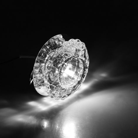 Plafonnier LED encastré 3W, luminaire spot, éclairage blanc décoratif pour la maison (1/5)