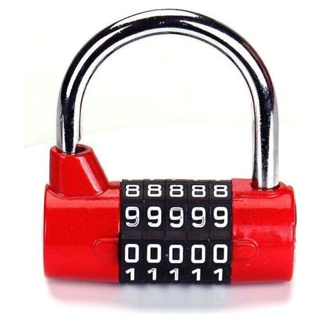 Alovez - Cadenas à combinaison à 5 lettres Combinaison robuste à 5 chiffres- (1/4)