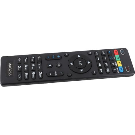 Télécommande de remplacement pour boîtier TV Mag255, compatible avec les boîtiers IPTV Mag 250, 254, 255, 260, 261 et 270. (1/5)