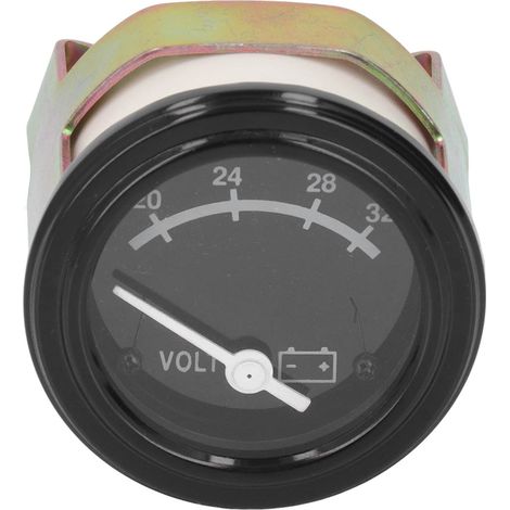 3015235 Dieselgenerator-Voltmeter, transparentes Gehäuse, wasserdicht, kompatibel mit Cummins 12V und 24V. (1/5)