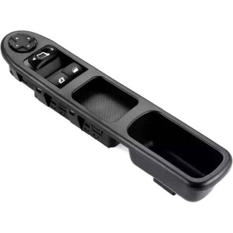 Keyoung 6554.QC Interrupteur de commande de lève-vitre électrique côté conducteur, compatible avec Peugeot 207 et Citroën C3. (1/4)