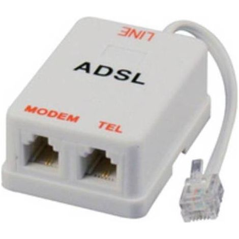10 x FILTRO ADSL C/CAVO 10 CM