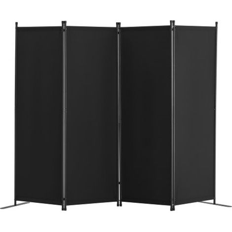 Cloison de séparation en tissu séparateur de pièce pliable à 4 (1/5)