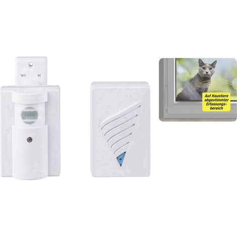Funkgong Komplett-Set für Haustiere, mit Bewegungsmelder Heidemann 70829 HX Pet (1/4)