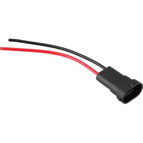 Connecteur de faisceau de câbles, coque en PVC, fil de cuivre, adaptateur de feu antibrouillard, câble Plug and Play, anti-fusion pour phare (1/5)