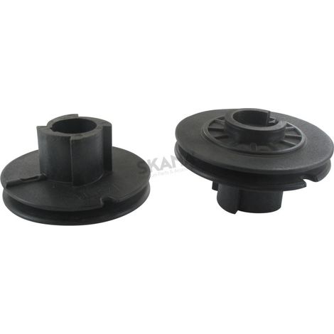 Poulie Adaptable Alpina Pour Modèles Vip34, 40, 41, 42, 45, 50, 52, Star36, 41, 45, 55, Stiga Sb36, 40, 44, 52. Remplace Origine