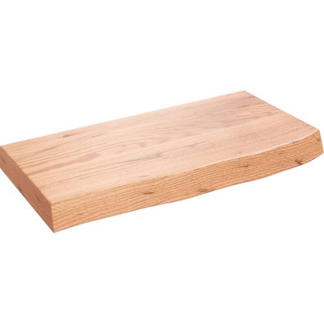 Maison Exclusive - Waschtischplatte Hellbraun 60x30x(2-6) cm Mass