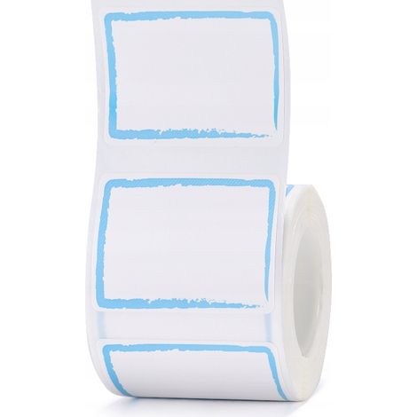 Etichette adesive RFID NIIMBOT 40 x 30 mm, cornice blu, 230 pezzi, serie B, originali (1/2)