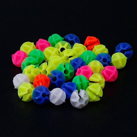36 perles multicolores en plastique pour rayons de vélo, décorations pour vélos d'enfants