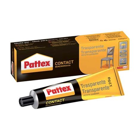 Pattex Contact Trasparente 125 g 12 Pezzi