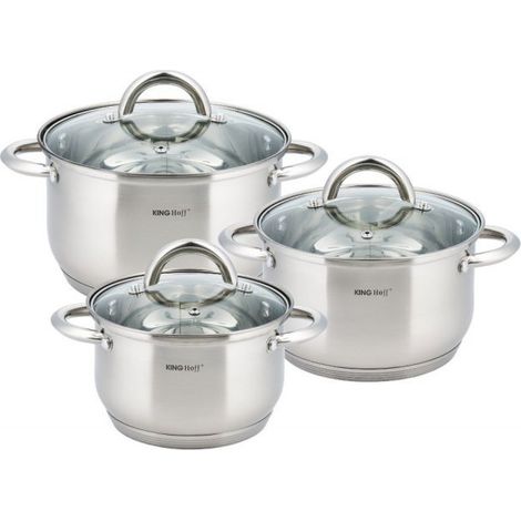 JUEGO DE BATERÍA DE COCINA KINGHOFF 6 PIEZAS KH-4447 (1/5)