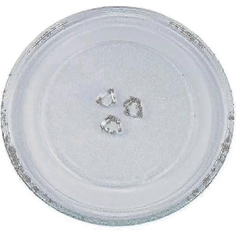 Plateau tournant universel en verre de 24,5 cm pour four à micro-ondes avec accessoires (1/5)