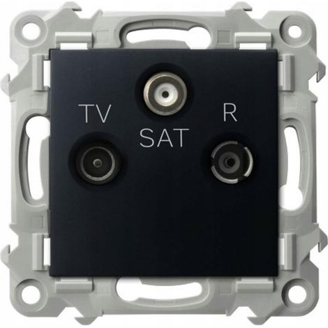 Presa rtv-sat Ospel gpa-zs/m/33 impedenza 75 Ohm montaggio a filo (1/3)
