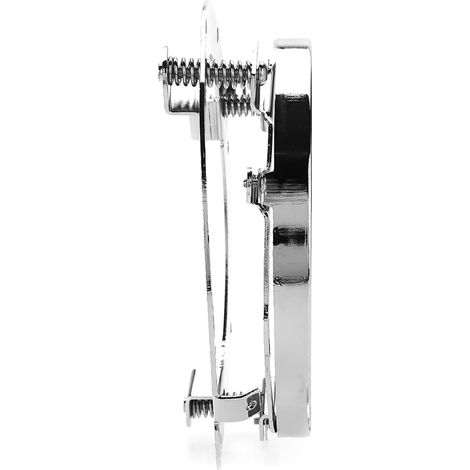 Supporto per proiettore da 7" per Jeep Wrangler - Supporto in lega di alluminio argentato, kit di montaggio universale (1/5)