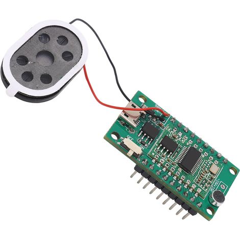 Module de reconnaissance vocale intelligente IA, carte de développement de contrôle vocal hors ligne, interface micro USB intégrée (1/5)