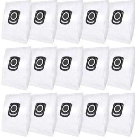 15 sacs à poussière pour aspirateurs Rowenta Hygiene+ ZR200520 ZR200720 Swirl R39 sacs à poussière pour aspirateurs Rowenta Compact Power, X-Trem Power et Silence Force (RO64xx RO63xx RO68xx RO39xx). (1/4)