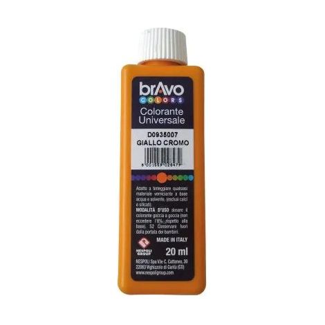 COLORANTE UNIVERS.GIALLO CROMO 20ML SET 5 PEZZI - NESPOLI