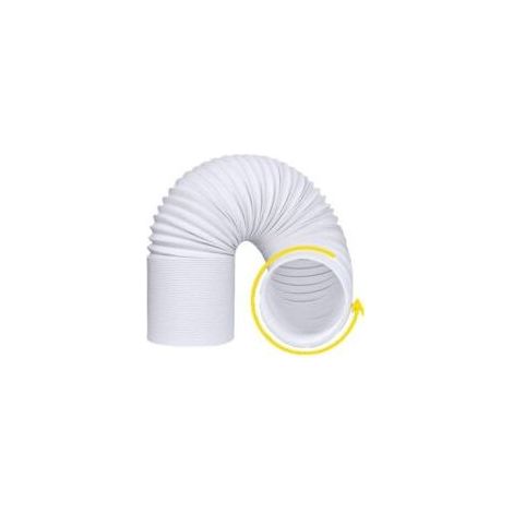 Tuyau d'échappement universel pour climatiseur, 15 cm et 13 cm de diamètre, tuyau d'aération universel portable flexible pour climatiseurs, déshumidificateurs, sèche-linge-Crezuo (1/5)