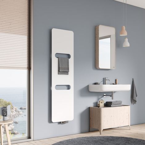 Kermi Fineo Designheizkörper, Mittenanschluss, 1800x500 mm (HxL), weiß, FPN111800502XXK (1/5)