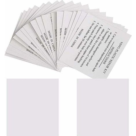 Packung mit 50 Reparaturflicken 5,5 x 6,5 cm Reparaturflicken für Schwimmbecken, Matratzen, Bojen, aufblasbare Whirlpools