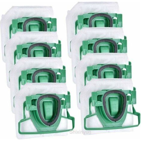 8 sacs d'aspirateur en micro-polaire adaptés aux sacs à poussière Vorwerk Kobold 200 VK200 FP200,5 pour les personnes allergiques -,de (1/5)