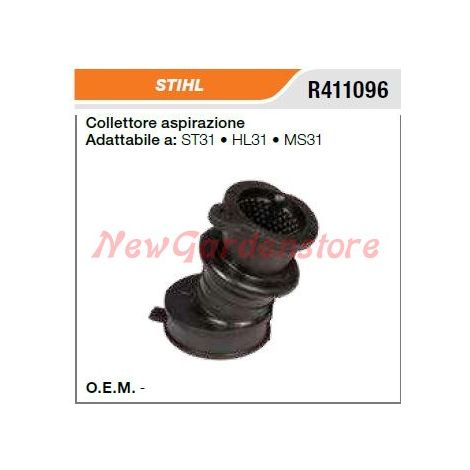 STIHL Ansaugkrümmer STIHL Kettensäge ST31 HL31 MS31 R411096
