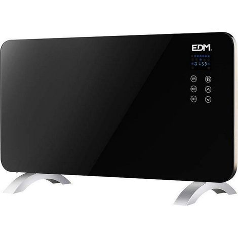 Piastra di riscaldamento in vetro 1500w Edm (1/5)