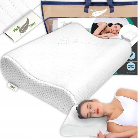 CUSCINO ORTOPEDICO PER DORMIRE DI FIANCO, CONFIGURATO PER CHI HA BISOGNO DI MEMORIA