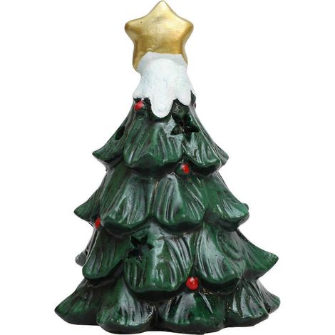 Christbaumschmuck mit Glocken oder Sternen, dekorativer Sternbezug, Weihnachtsbaumschmuck für Schreibtisch, Tisch oder Fensterbank (1/5)