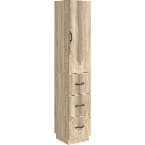 Set di armadi 2 pcs Rovere Sonoma 33 x 34,5 x 87 cm vidaXL