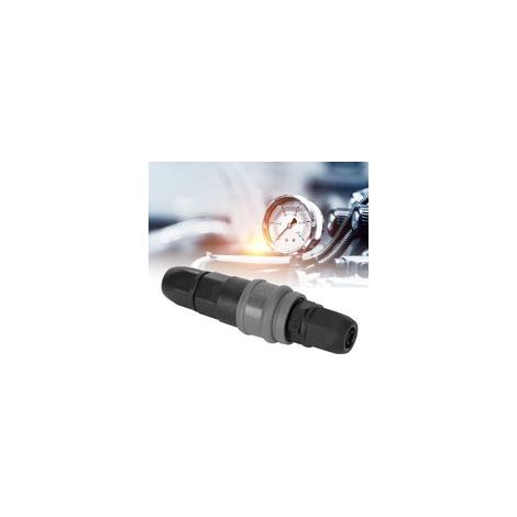 10 pièces Connecteur rapide en acier et plastique de type C SpPP autobloquant Accessoire mécanique pour tuyau PU 8 / 10 / 12 mm (10 mm (30)) (1/5)