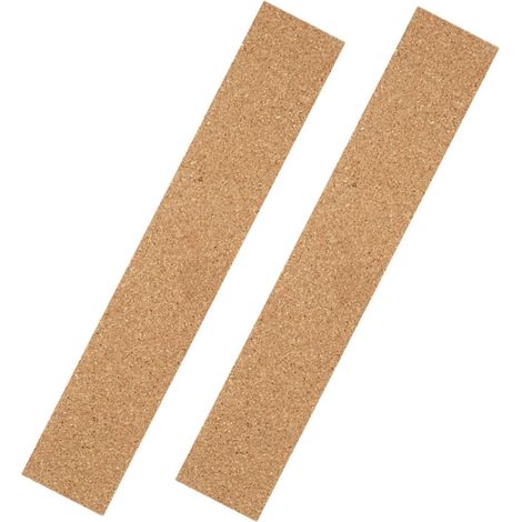 Lot de 2 bandes mémo en liège pour murs, auto-adhésives, faciles à (1/5)
